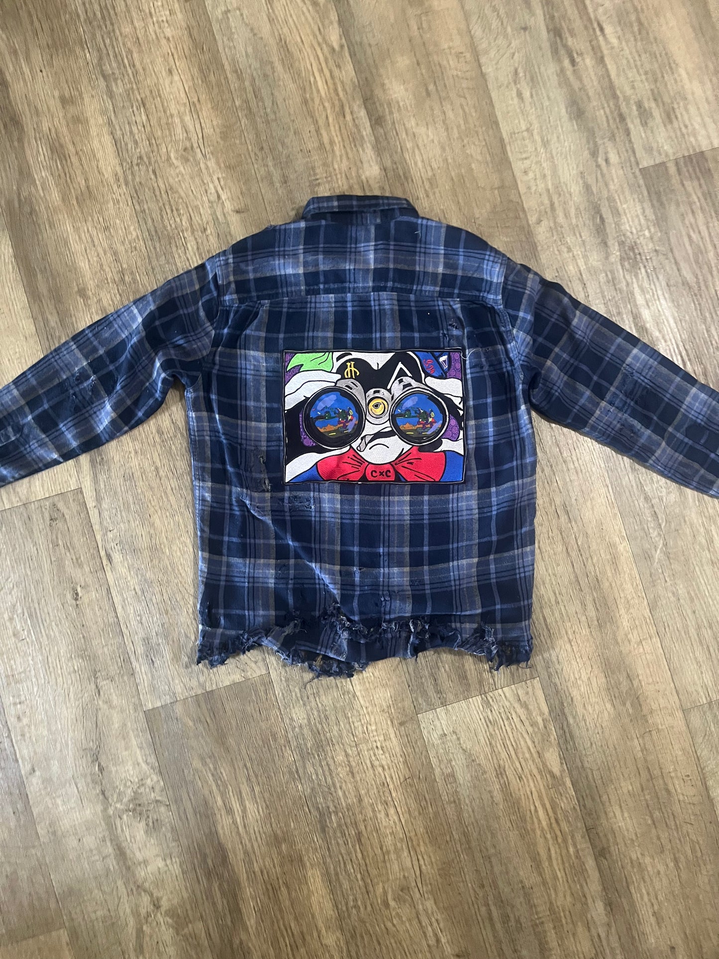 Currently Chasing Commas 1 of 1 Flannel