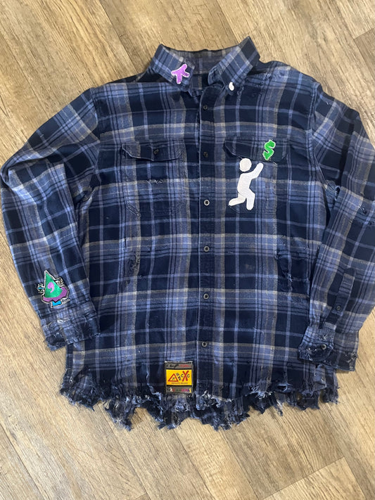 Currently Chasing Commas 1 of 1 Flannel