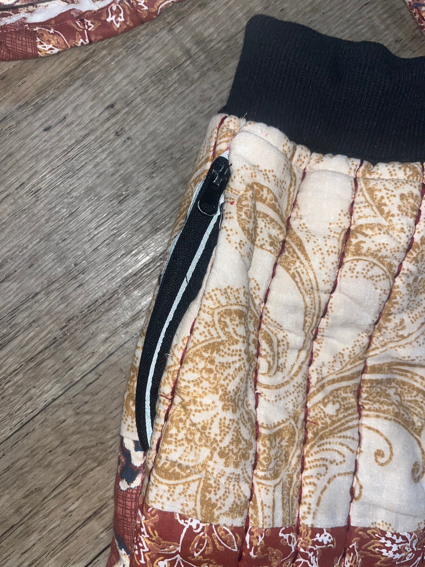 Brown quilt 1 of 1 short fit