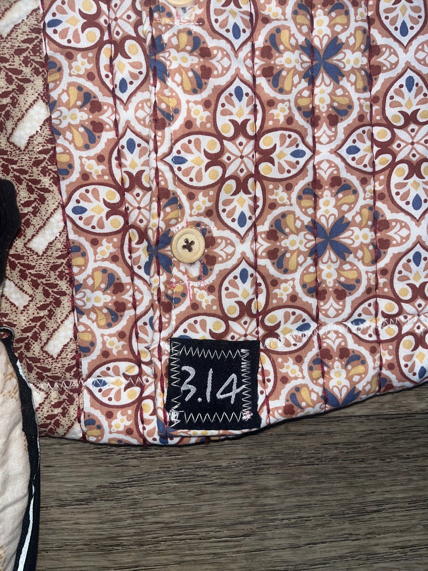 Brown quilt 1 of 1 short fit
