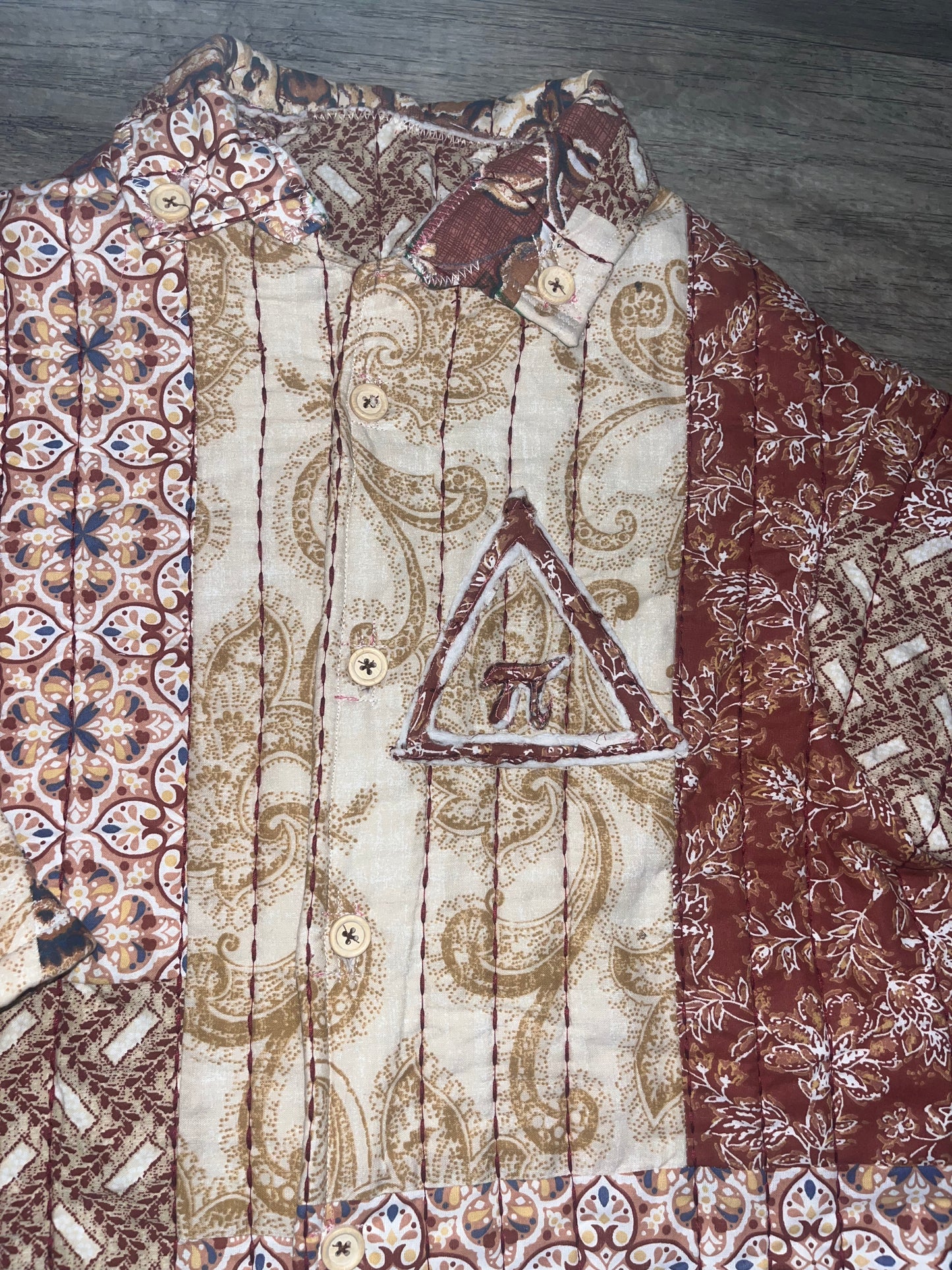 Brown quilt 1 of 1 short fit